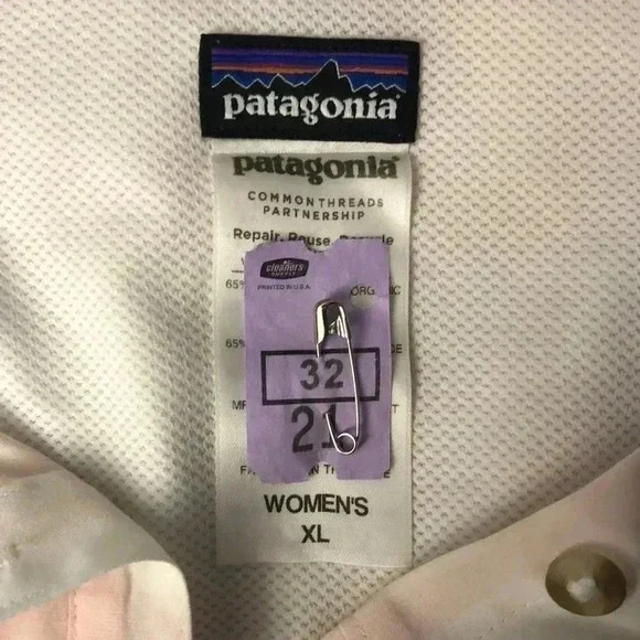 PATAGONIA Buffalo Check Button Front Shirt Size: XL - Picture 8 of 10